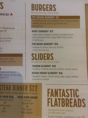 Menu photo 1 WSKY Bar + Grill Las Vegas, NV Menu photo 1 WSKY Bar + Grill Las Vegas, NV