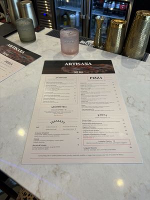 Menu photo 1 Artisana Pizza Dumfries, VA Menu photo 1 Artisana Pizza Dumfries, VA