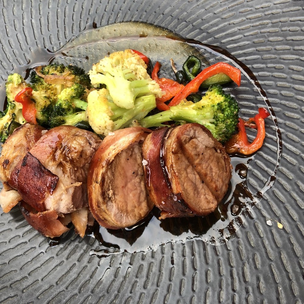 Equinox on 19th - Applewood Bacon Pork Tenderloin - New American Near Me - Washington, DC, District of Columbia Equinox on 19th - Applewood Bacon Pork Tenderloin - New American Near Me - Washington, DC, District of Columbia