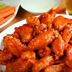 King Mart & Grill of Jonesboro - Buffalo wings...yummy All of our wings are cooked crispy or you can request them extra cripsy!