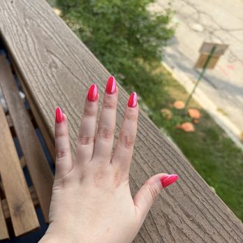 Leo Nails - Dip with extensions and chrome - Nail Salons Near Me - Ann Arbor, Michigan Leo Nails - Dip with extensions and chrome - Nail Salons Near Me - Ann Arbor, Michigan