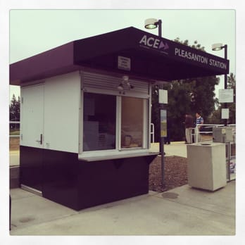 ACE Train Station - Ticket booth. Open M-F mornings - Train Stations Near Me - Pleasanton, California ACE Train Station - Ticket booth. Open M-F mornings - Train Stations Near Me - Pleasanton, California