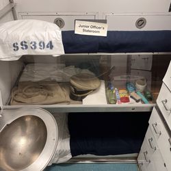 Arkansas Inland Maritime Museum - Junior officer stateroom