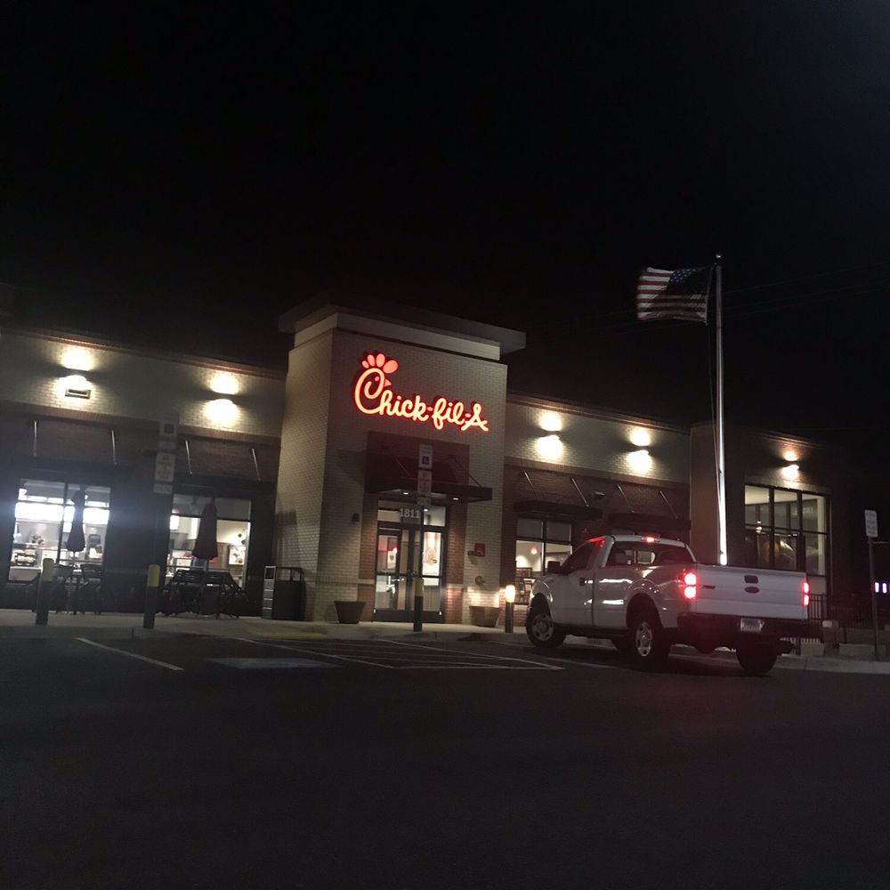 Chick-fil-A - Exterior from the parking lot side - Fast Food Near Me - Olney, Maryland Chick-fil-A - Exterior from the parking lot side - Fast Food Near Me - Olney, Maryland