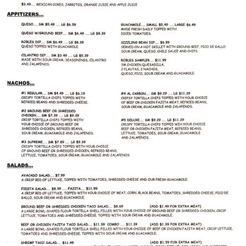 Robles Mexican Restaurant - Mexican Near Me - Centerville, Texas