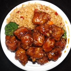 Golden Garden - General tso lunch combo