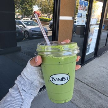 BAMBU - Tokyo Fog Matcha (Regular sweet, Regular milk) - Juice Bars & Smoothies Near Me - San Jose, California BAMBU - Tokyo Fog Matcha (Regular sweet, Regular milk) - Juice Bars & Smoothies Near Me - San Jose, California