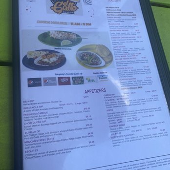 El Gallo Bar & Grill - Menu - Mexican Near Me - Charleston , South Carolina El Gallo Bar & Grill - Menu - Mexican Near Me - Charleston , South Carolina