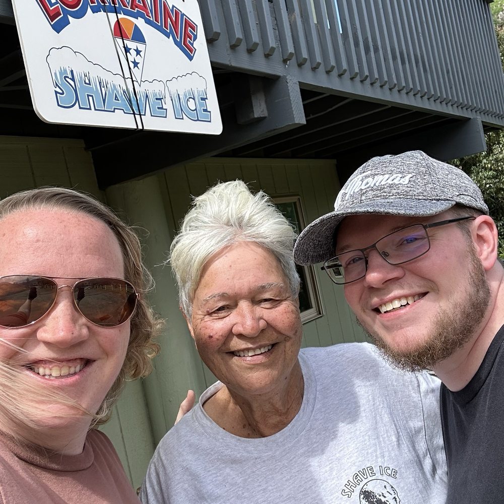 Lorraine Shave Ice - Lorraine herself - Desserts Near Me - Wailuku, Hawaii