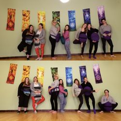 Bhogah Yoga - You can become certified in prenatal, kids, vinyasa & advance yoga at Bhogah Yoga. This group of prenatal trainees will help many people.