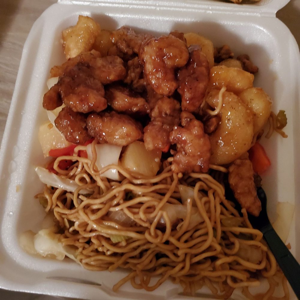 Panda Express - Veggie Spring Roll Honey Walnut Shrimp Orange Chicken Sweetfire Chicken Breast - Chinese Near Me - Santa Maria, California