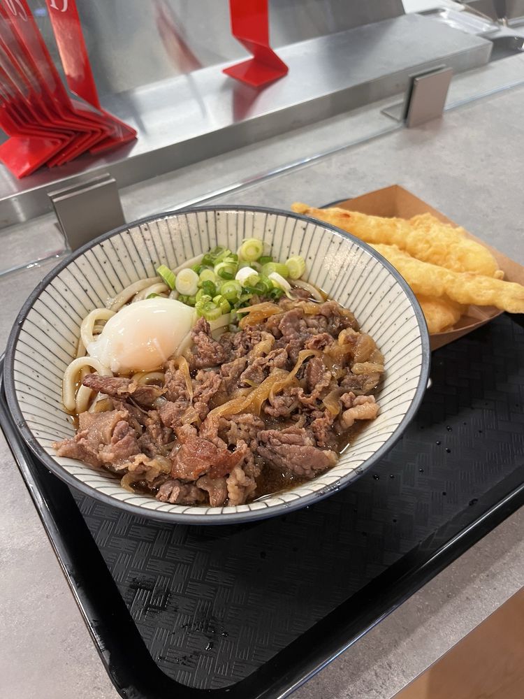 Food from Tenten Udon & Tempura