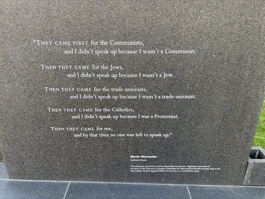 The New England Holocaust Memorial by null