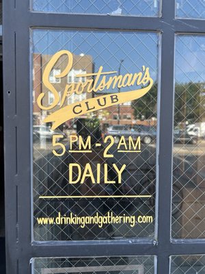 Sportsman's Club by null