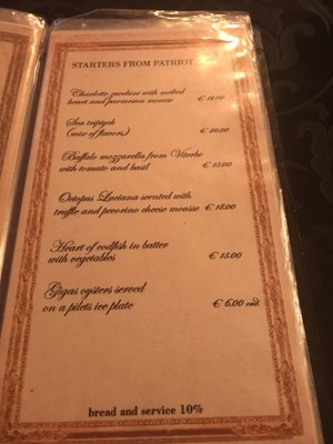 Menu photo 3 Il Ristoro dal Patriota Rome, RM