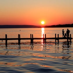 Craig & Nancy Gleason Real Estate Advantage - Chautauqua Lake Sunset