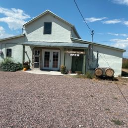 Exterior outside entrance of Brush Hollow Winery - Tasting Room - Penrose, Colorado Exterior outside entrance of Brush Hollow Winery - Tasting Room - Penrose, Colorado