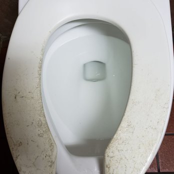 Hooters - Are you guys kidding? This is what I'm supposed to sit on in the Ladies bathroom?!?  GROSS - American Near Me - St. Louis, Missouri
