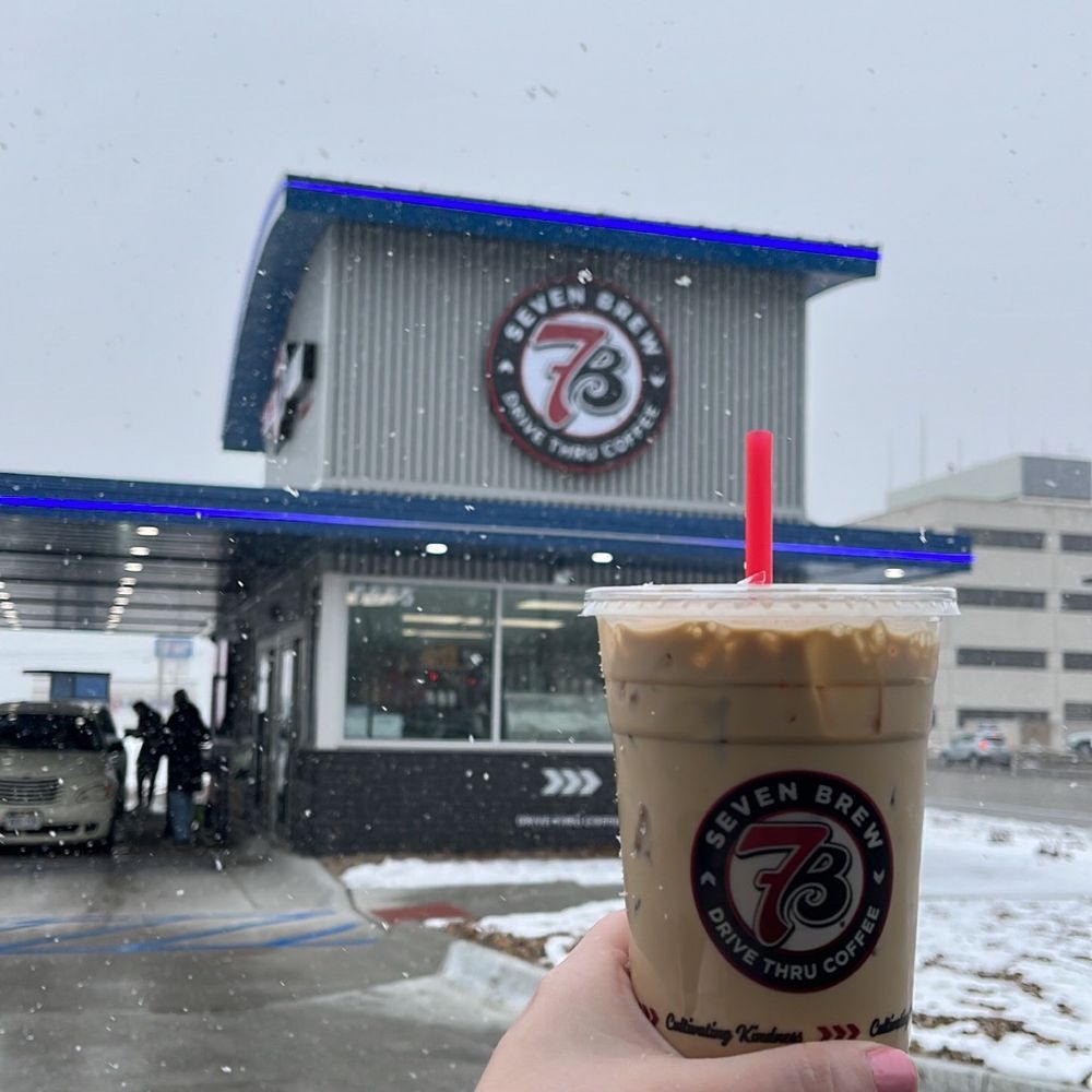 Iced cinnamon roll coffee. Iced cinnamon roll coffee.