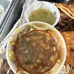 Chapala Mexican Restaurant - Tacos De Birria sauce