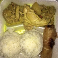 Lutong Pinoy - Chicken curry with rice