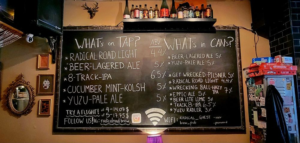 Radical Road Brewing