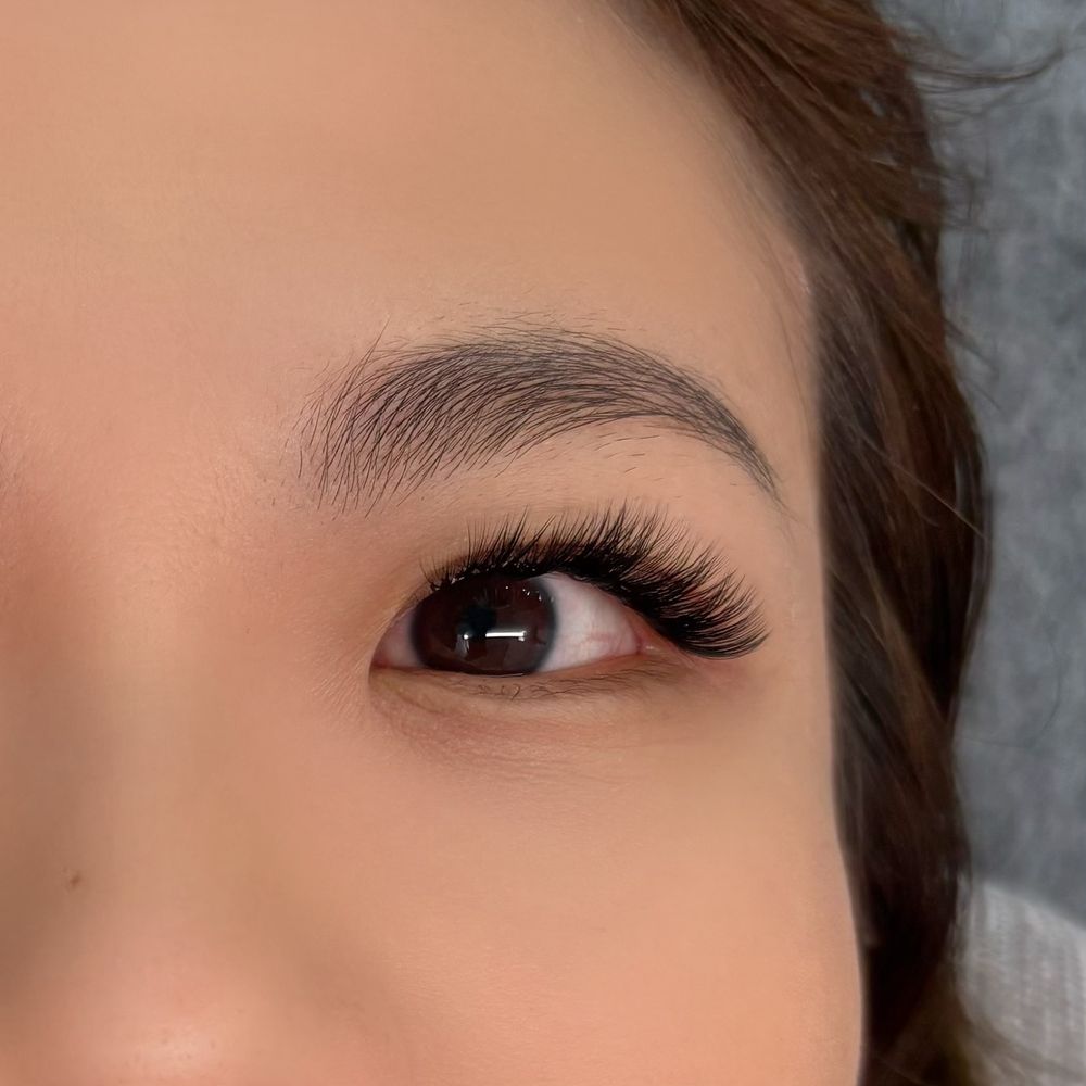 Camellia Lash - Hybrid kitten style. - Eyelash Service Near Me - Pleasanton, California