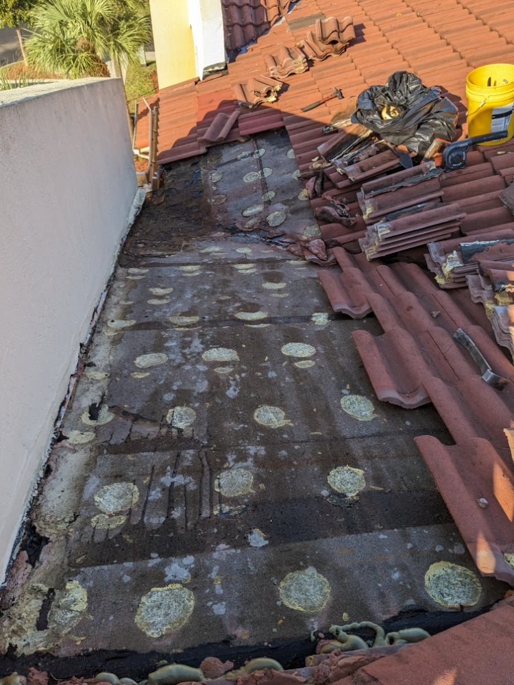 Slide of Roofing Repair