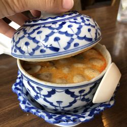 Thai Thai Orchidee - Very yum coconut milk shrimp mushroom soup