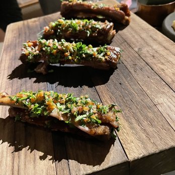 Blue Hill - Pork ribs - New American Near Me - Pocantico Hills, New York Blue Hill - Pork ribs - New American Near Me - Pocantico Hills, New York