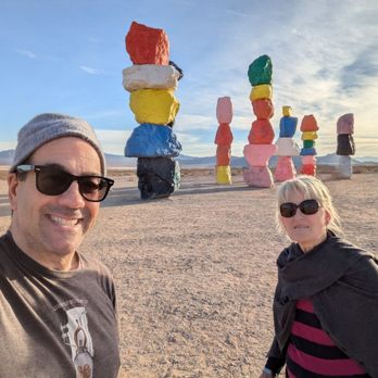 Seven Magic Mountains - The boulders and the beautiful. - Public Art Near Me - Las Vegas, Nevada Seven Magic Mountains - The boulders and the beautiful. - Public Art Near Me - Las Vegas, Nevada