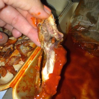 Wingstop - Every single wing i got was black like this on the inside - Chicken Wings Near Me - Chino Hills, California Wingstop - Every single wing i got was black like this on the inside - Chicken Wings Near Me - Chino Hills, California