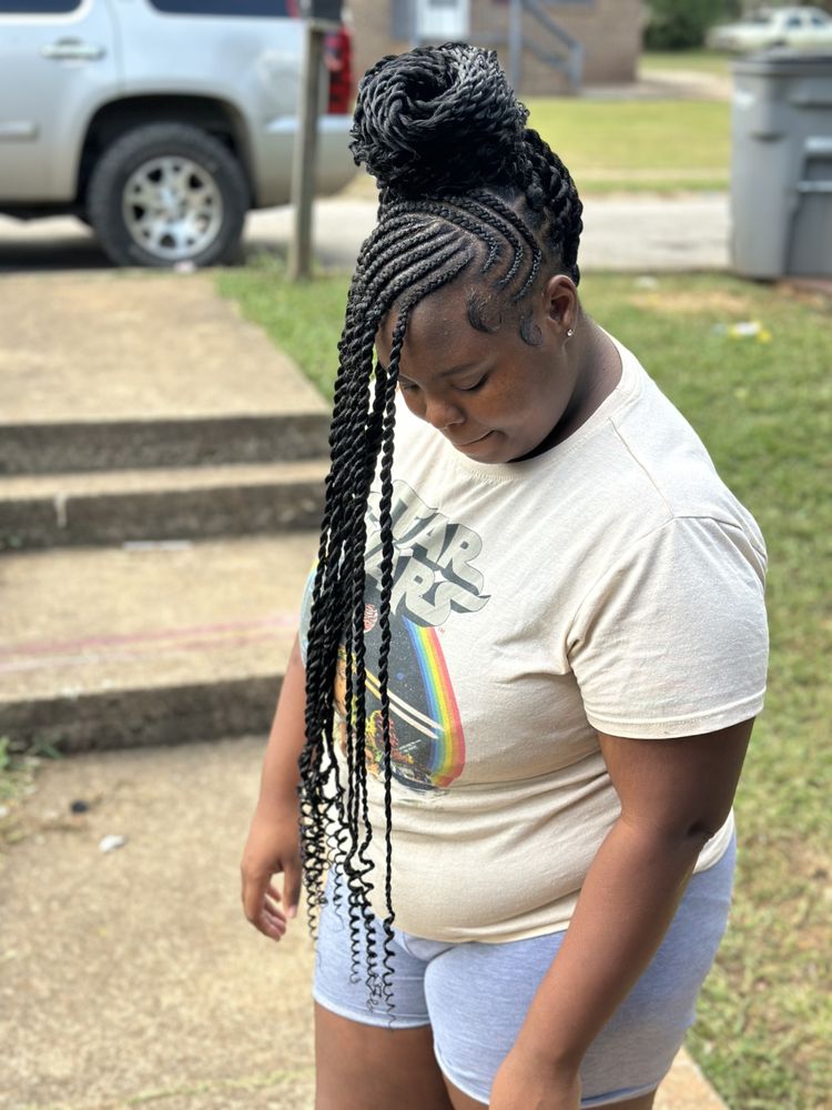 Brandi Beauty Braiding Logo
