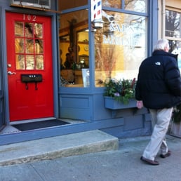Sal's Barber Shop storefront. Sal's Barber Shop storefront.