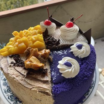 Red Ribbon Bakeshop - Cake Sampler - Bakeries Near Me - Los Angeles, California Red Ribbon Bakeshop - Cake Sampler - Bakeries Near Me - Los Angeles, California