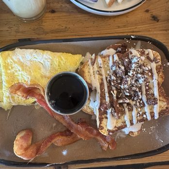 Texas Bean & Brew House - Cinnamon pecan French toast - Sandwiches Near Me - San Marcos, Texas