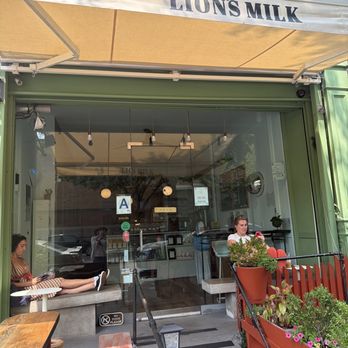 Lion's Milk - Front entrance - Coffee & Tea Near Me - Brooklyn, New York Lion's Milk - Front entrance - Coffee & Tea Near Me - Brooklyn, New York