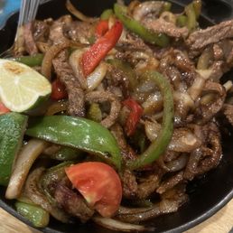 Steak Fajitas for 2