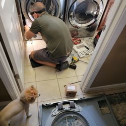 NT Appliance Repair - Here is Nate performing drain pump replacement.
