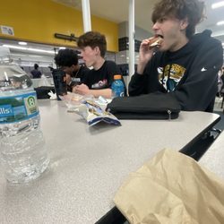 Alonso High School - Lunch cafeteria
