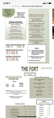 Menu photo 2 The Fort Morrisville, NY Menu photo 2 The Fort Morrisville, NY