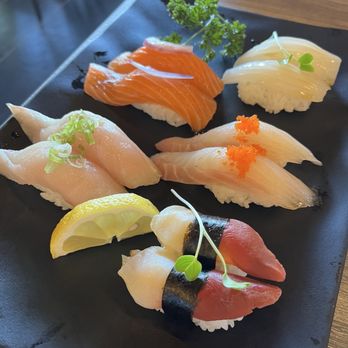 Sushi Tsunami - All nigiri - Salmon, Hamachi, Surf Clam, Red Snapper, more Ika for me - Sushi Bars Near Me - Pleasant Hill, California Sushi Tsunami - All nigiri - Salmon, Hamachi, Surf Clam, Red Snapper, more Ika for me - Sushi Bars Near Me - Pleasant Hill, California