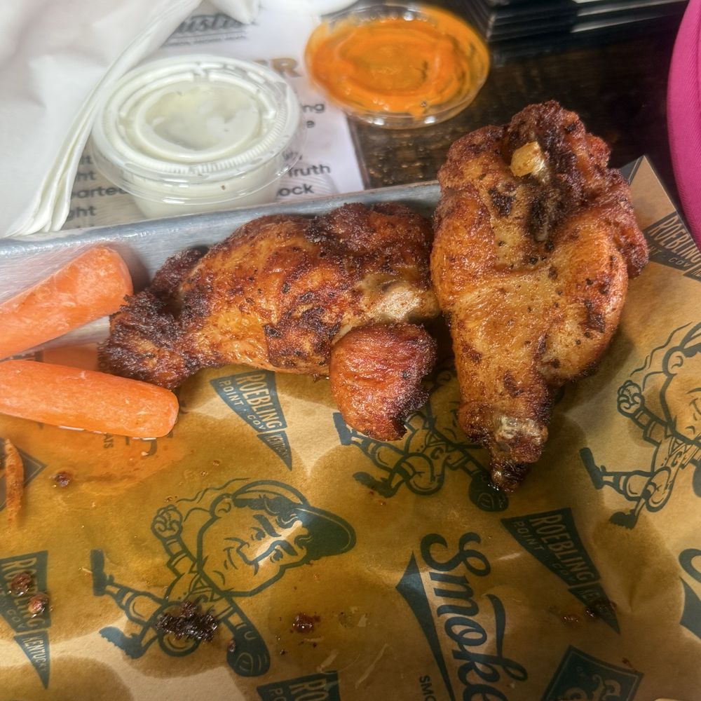 What's left of the wings lol What's left of the wings lol
