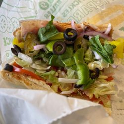 Subway - Very fresh toppings here
