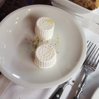 Roscioli - Some free cheese to start with. Not the best or the freshest I've had in Rome - Salumerie Near Me - Rome, RM