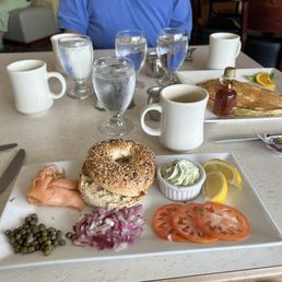 Bagel platter to please! Bagel platter to please!