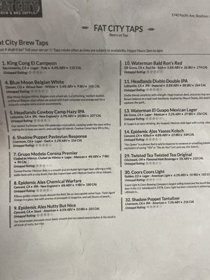 Menu photo 2 Fat City Brew & BBQ Stockton, CA Menu photo 2 Fat City Brew & BBQ Stockton, CA