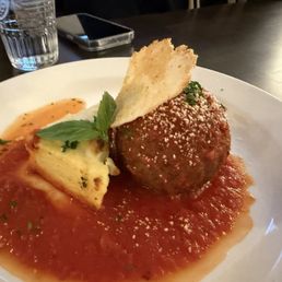 Ricotta Stuffed Meatball Ricotta Stuffed Meatball