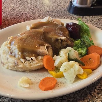 Nana Dee's Diner - Turkey dinner with mashed potatoes and gravy - Diners Near Me - Mesa, Arizona