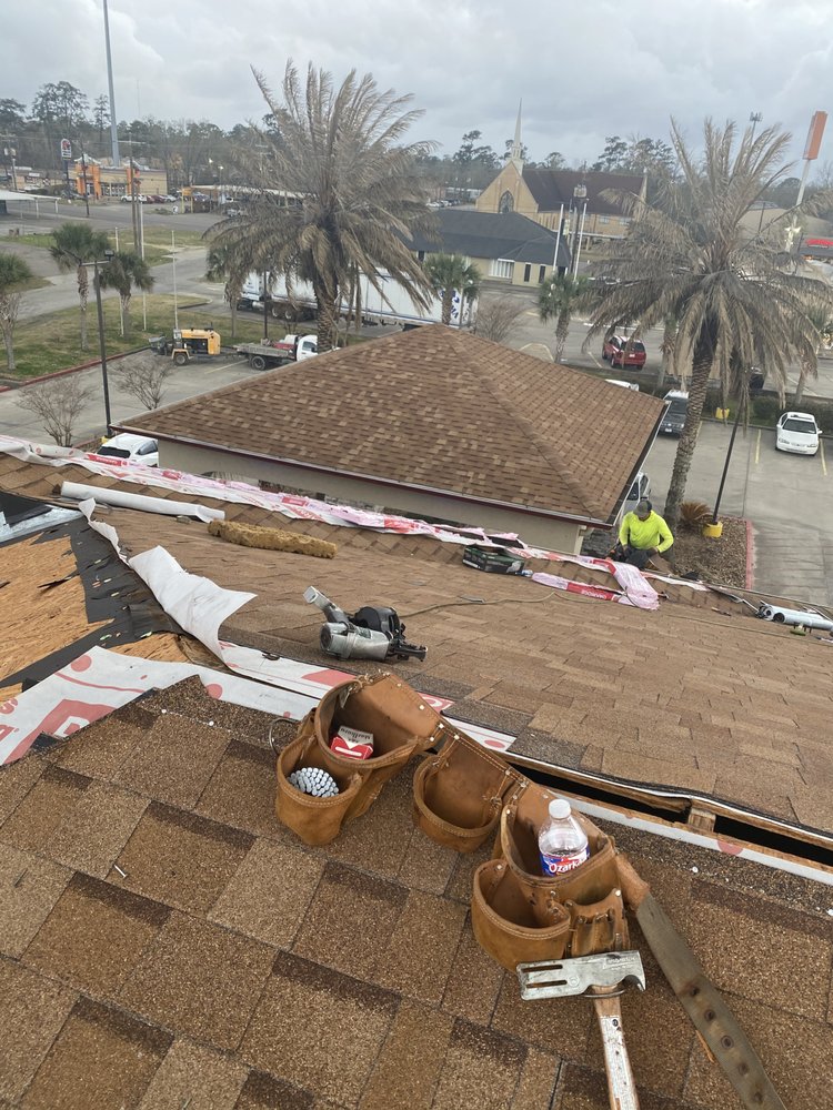 Slide of Strain Roofing